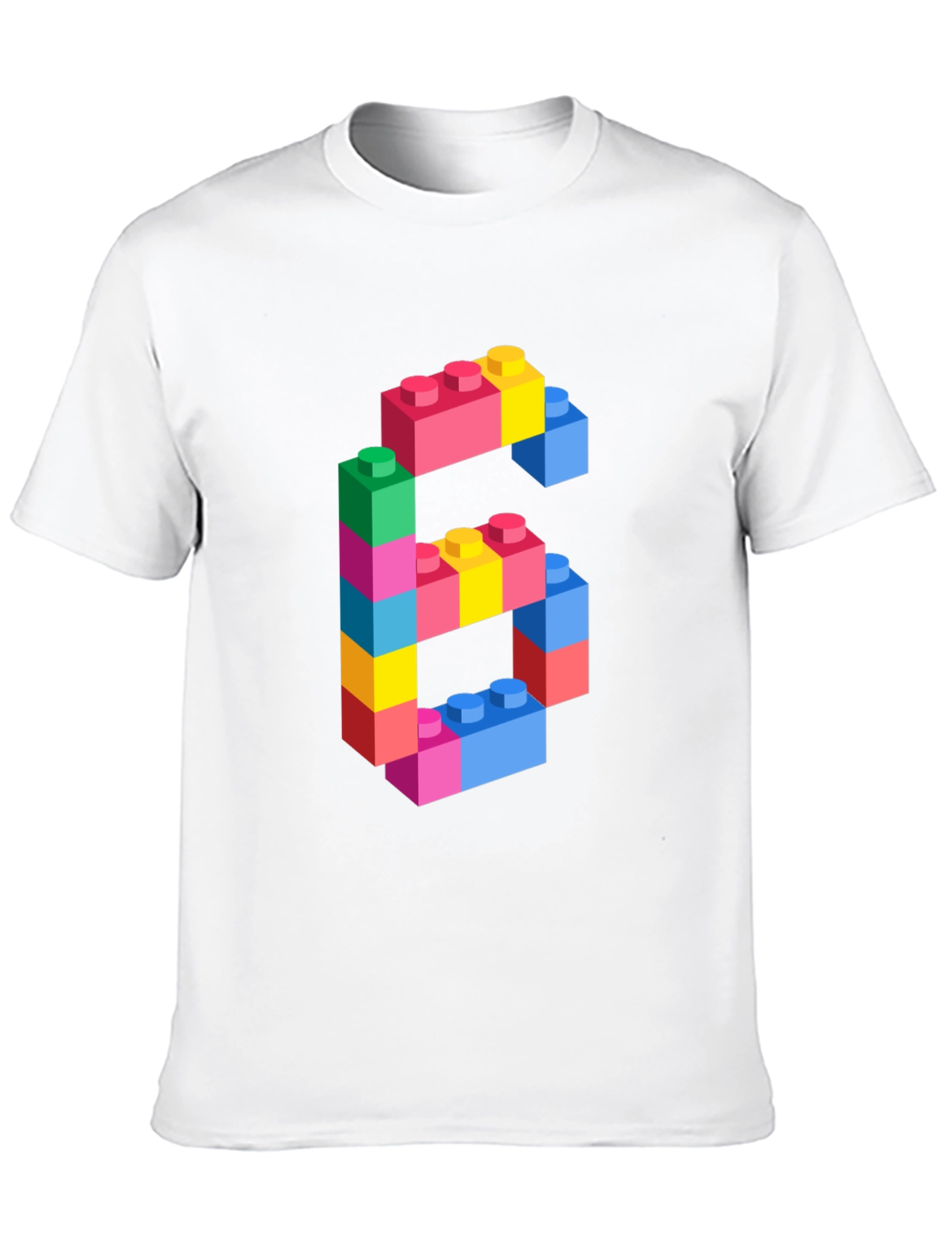 Brick Number 6 T-Shirt