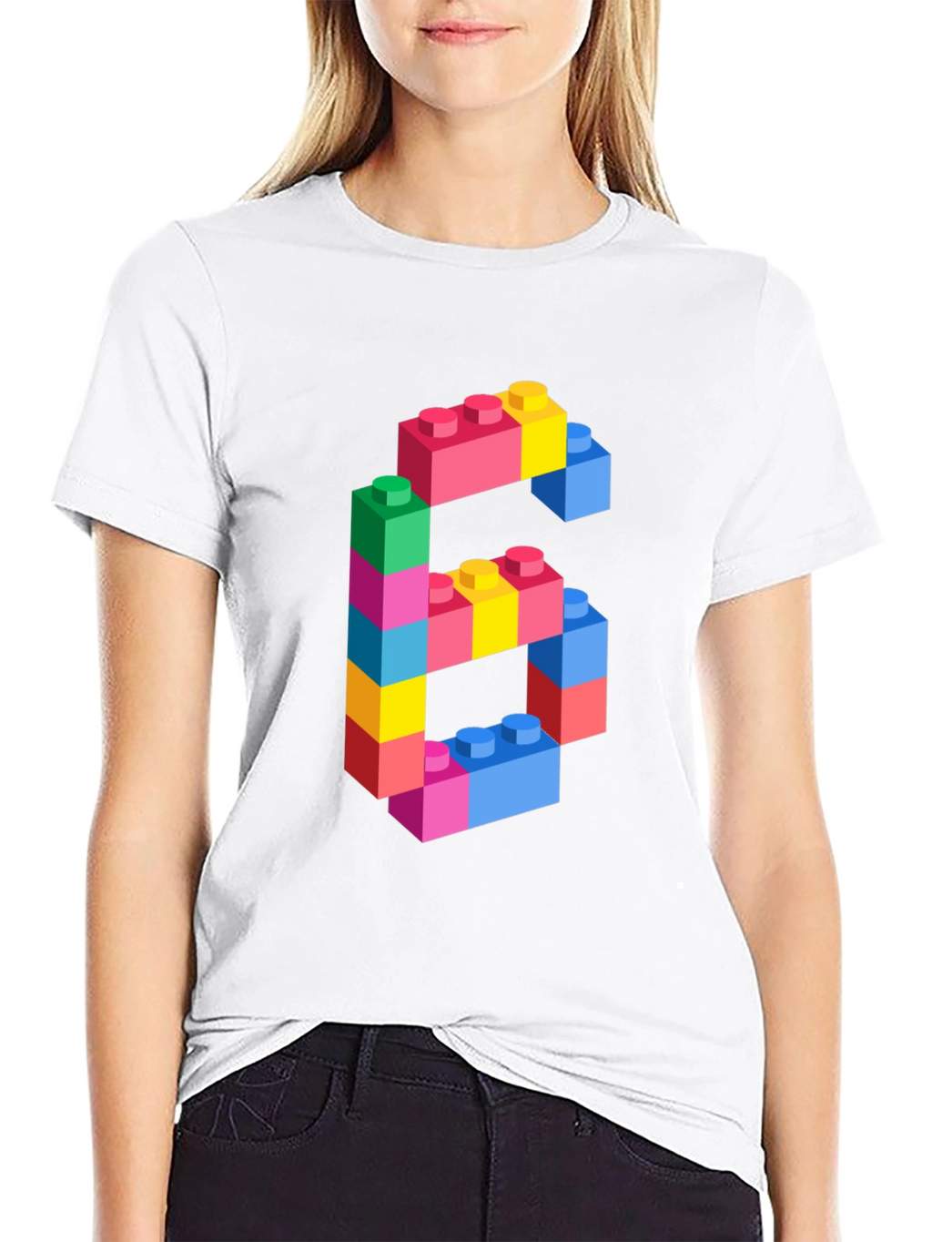 Brick Number 6 T-Shirt