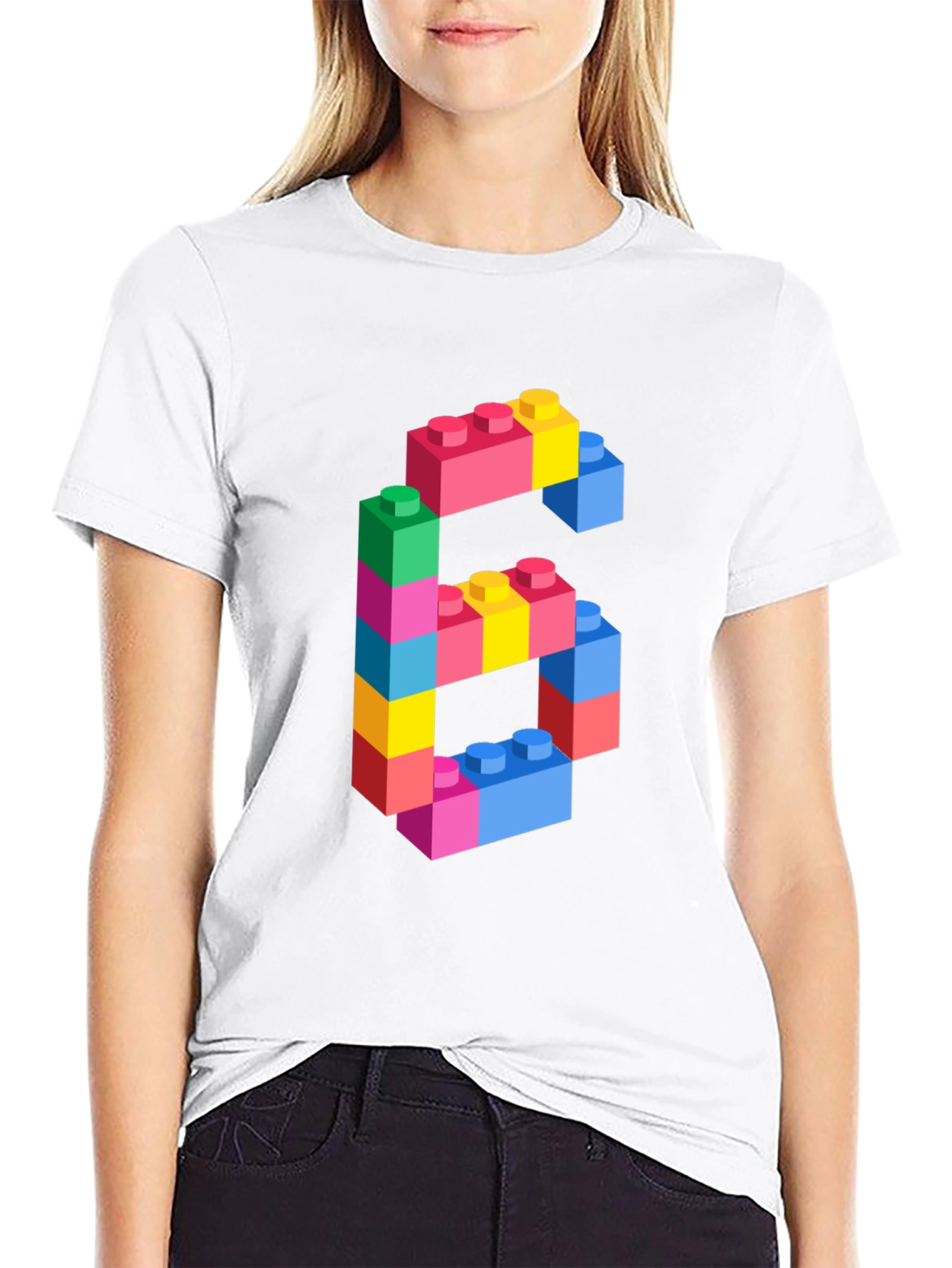 Brick Number 6 T-Shirt