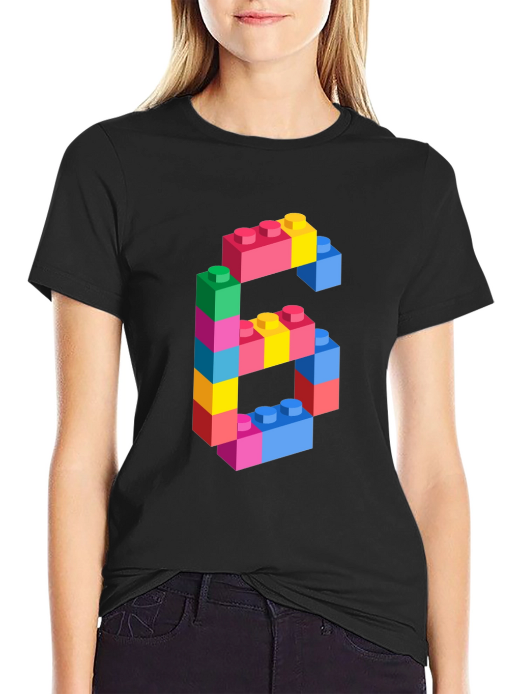 Brick Number 6 T-Shirt