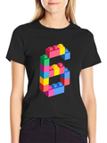 Brick Number 6 T-Shirt