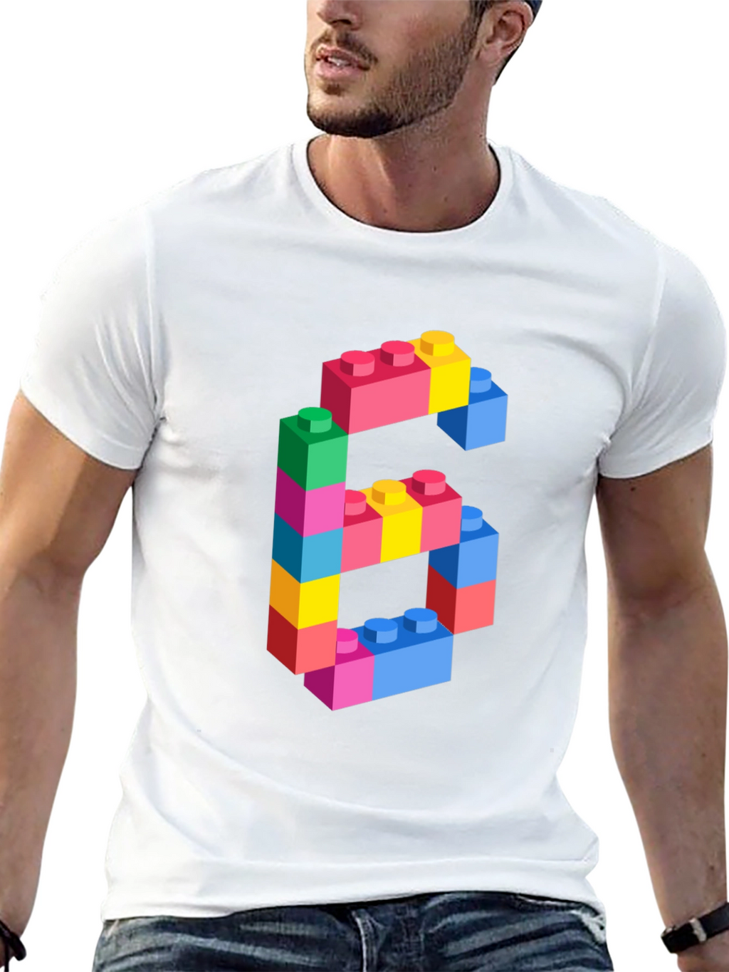 Brick Number 6 T-Shirt