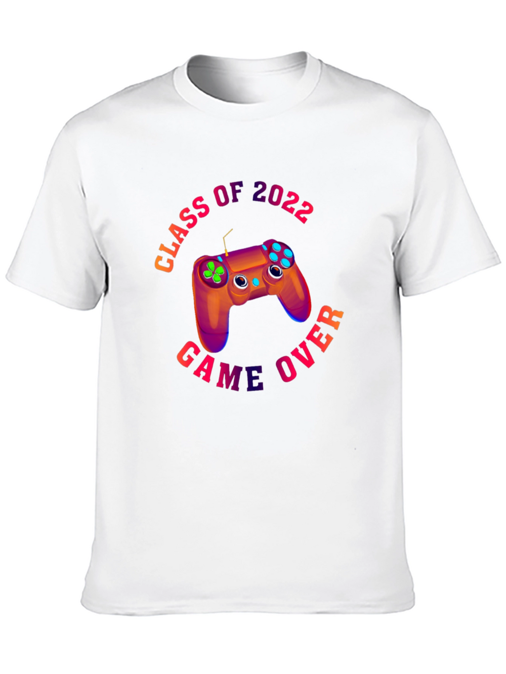 Class of 2022 Game Over Black T-Shirt