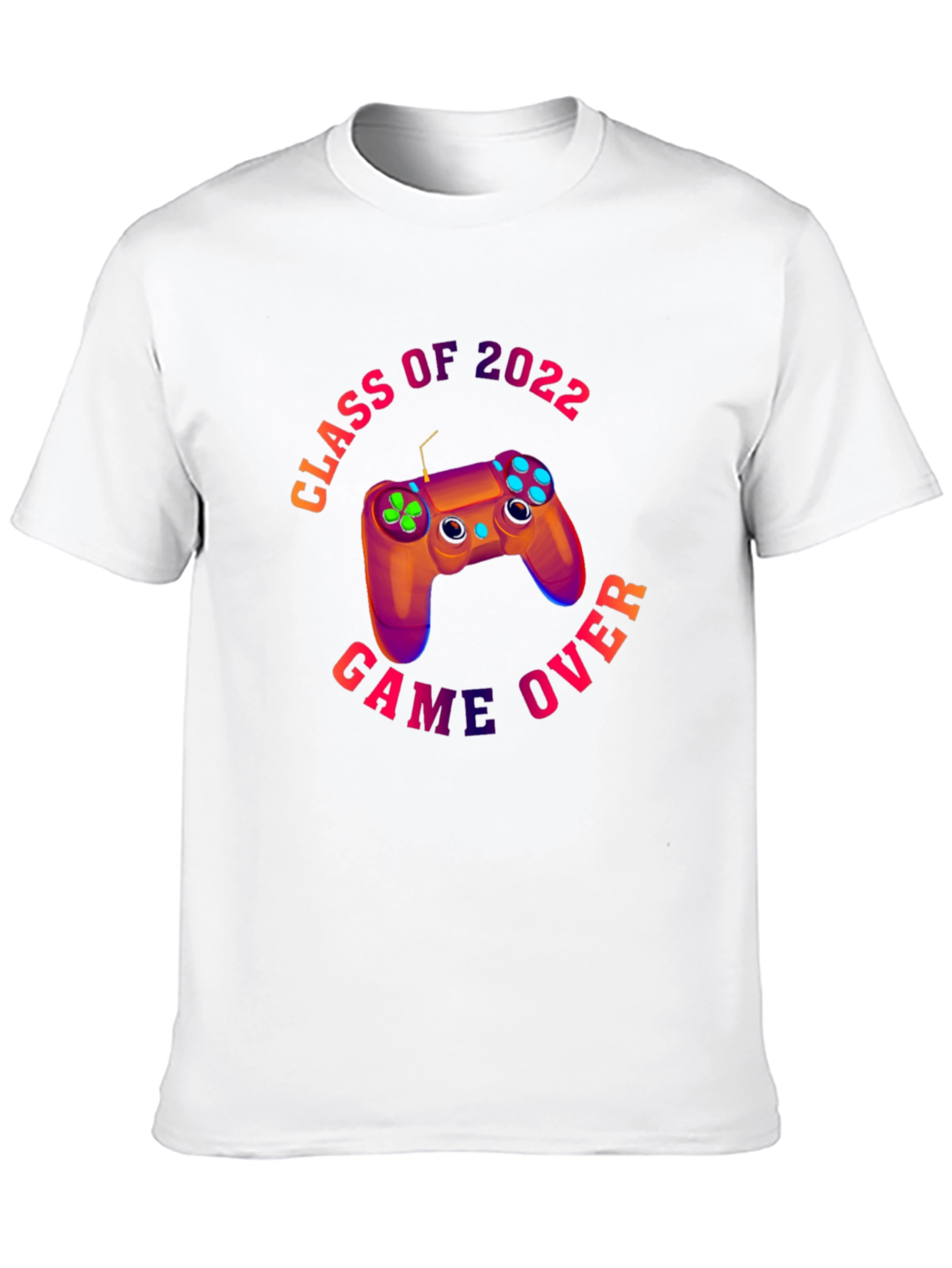 Class of 2022 Game Over Black T-Shirt
