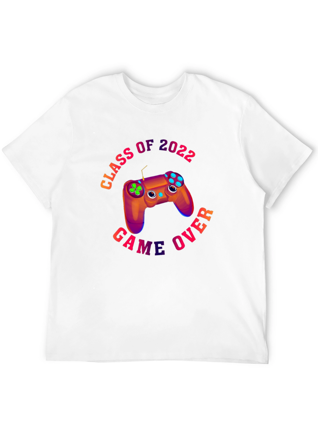 Class of 2022 Game Over Black T-Shirt