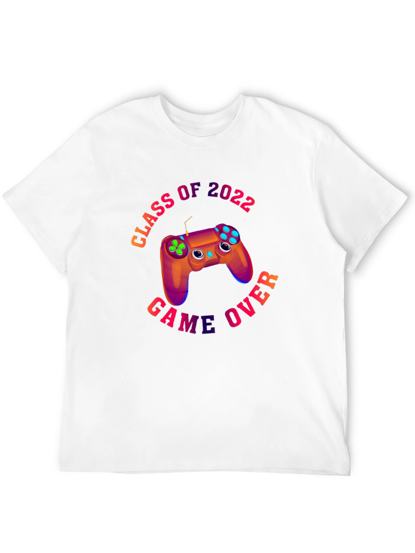 Class of 2022 Game Over Black T-Shirt