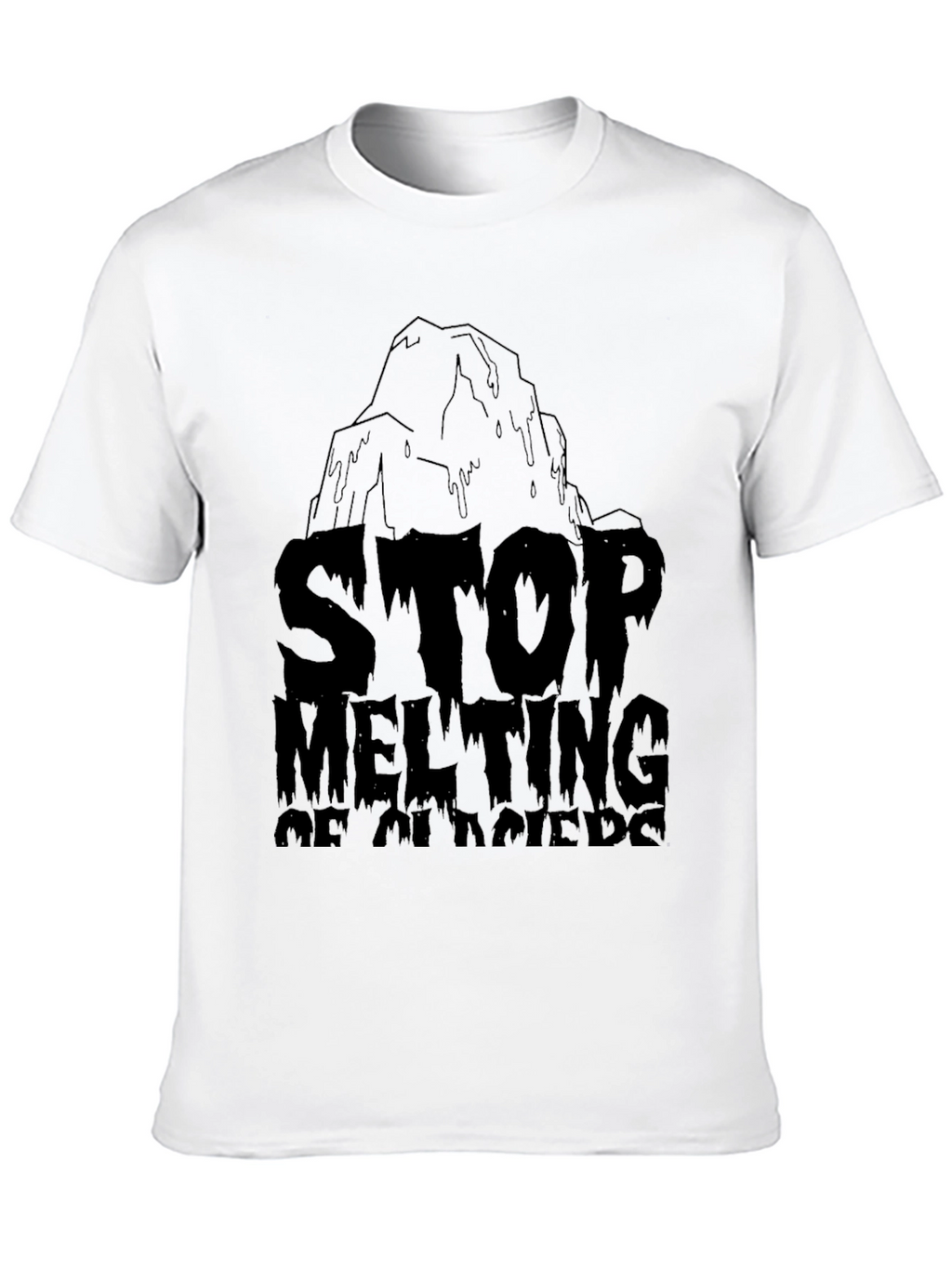 Stop Melting Glaciers Graphic T-Shirt
