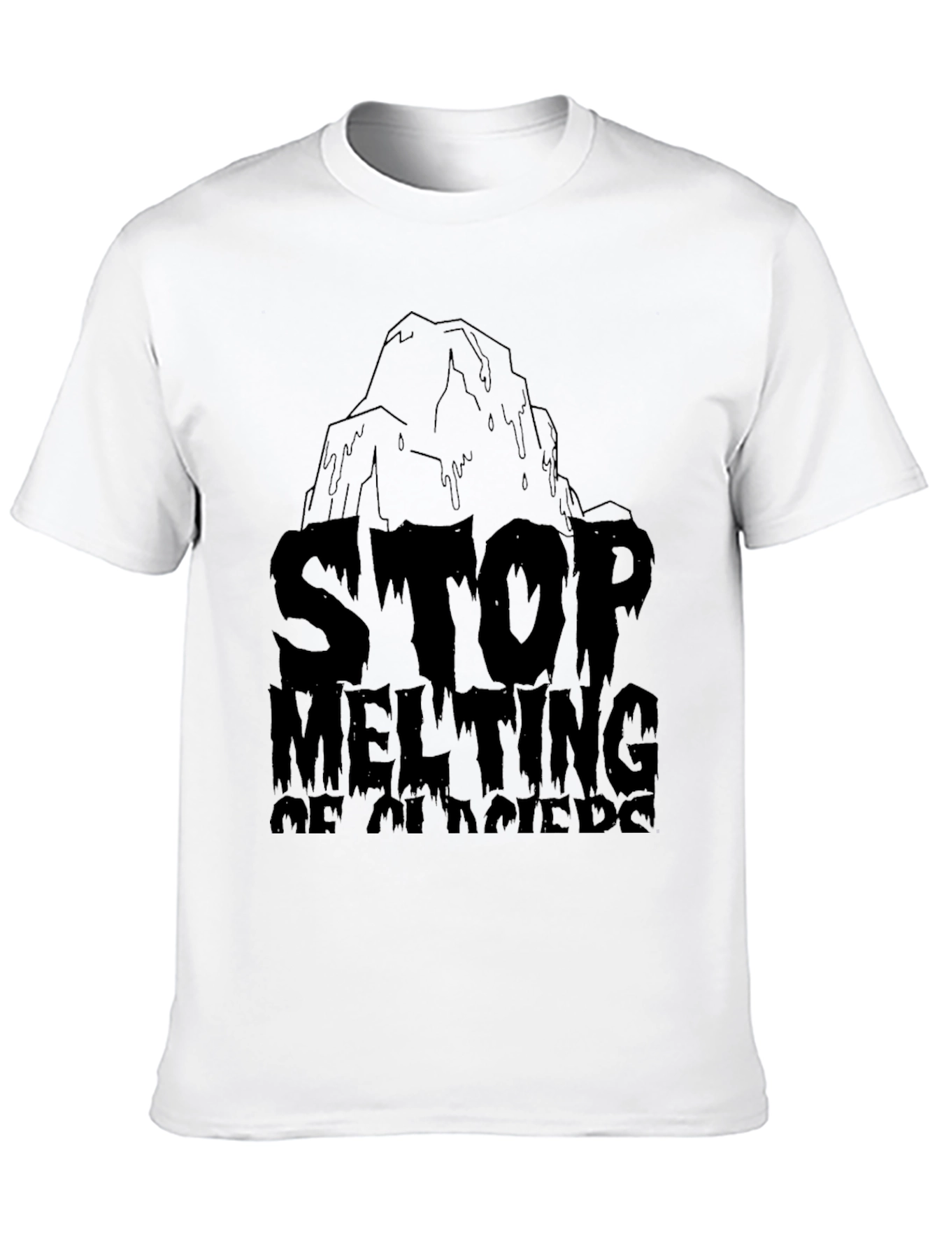 Stop Melting Glaciers Graphic T-Shirt