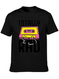 Totally Rad Cassette Tape Graphic T-Shirt