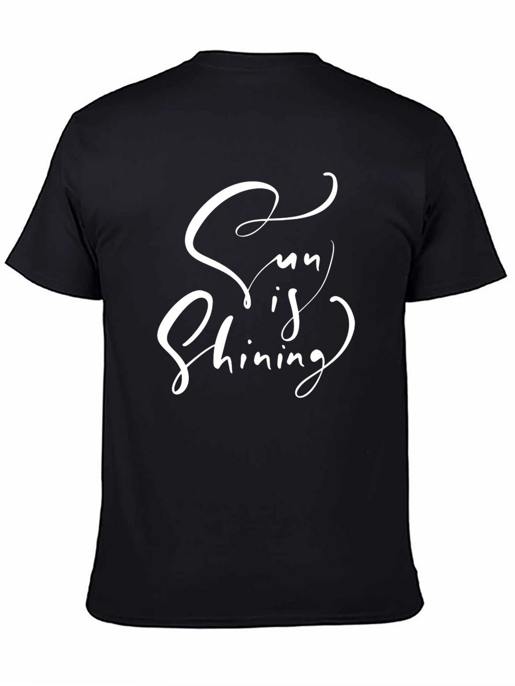 Sun is Shining Black Graphic Tee