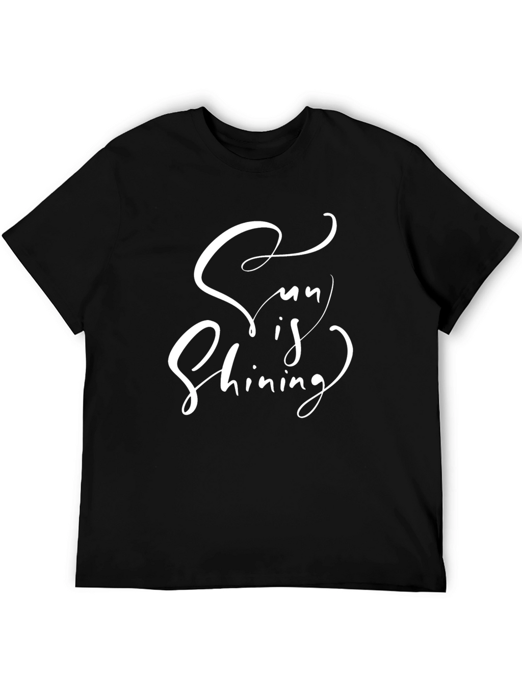 Sun is Shining Black Graphic Tee