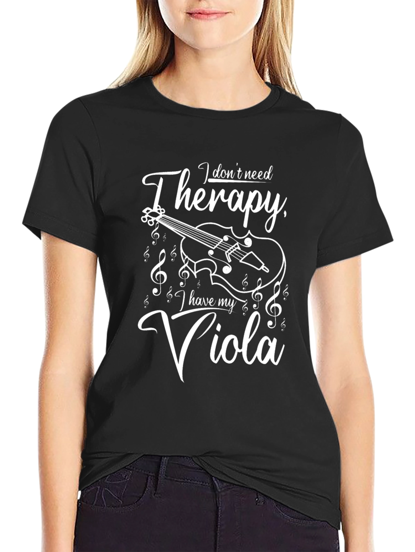 Therapy Viola Graphic Tee | Musician T-Shirt