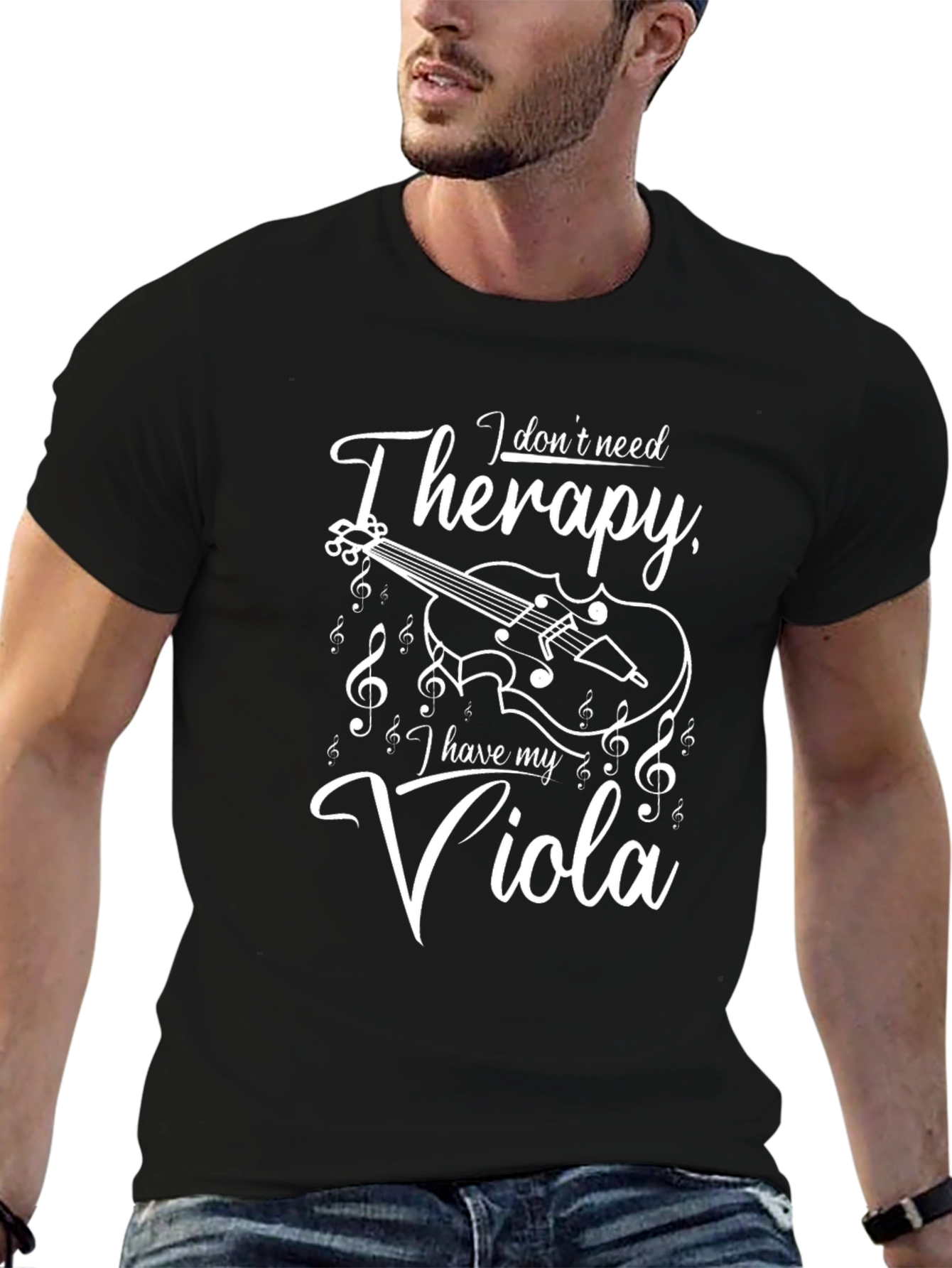 Therapy Viola Graphic Tee | Musician T-Shirt