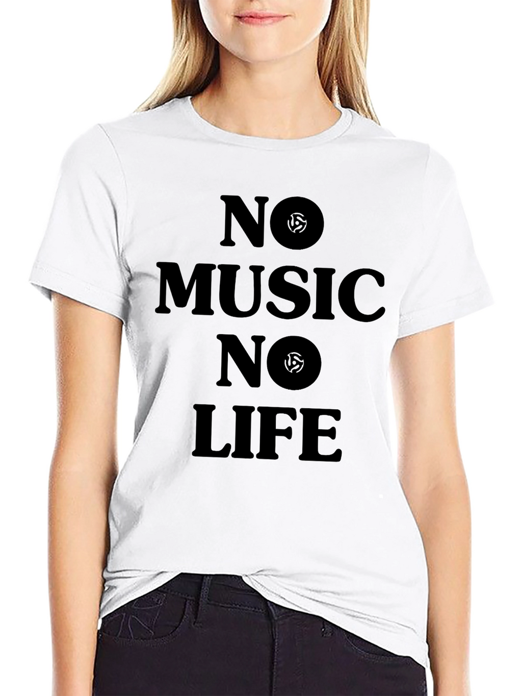 No Music No Life Graphic Tee