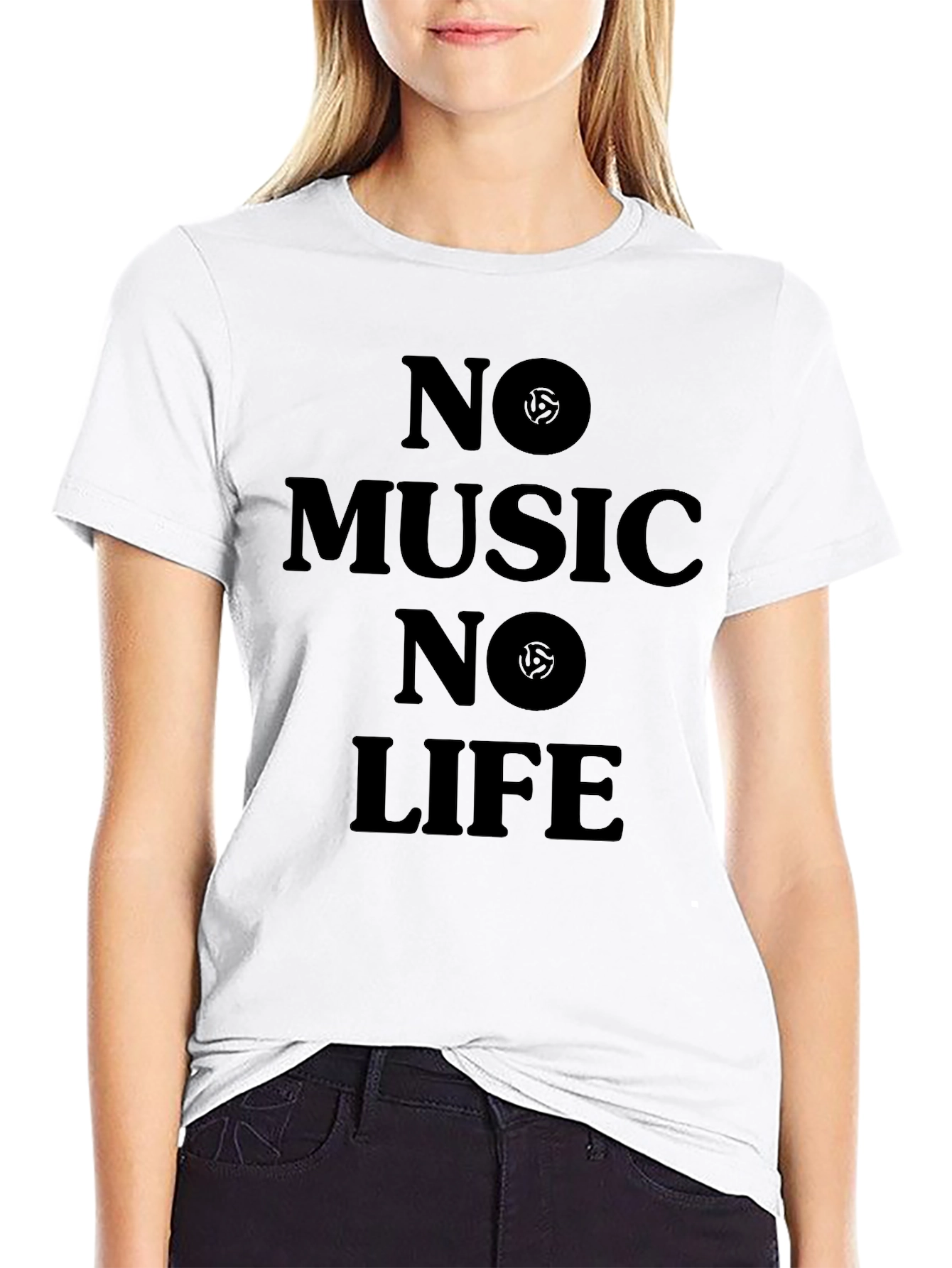 No Music No Life Graphic Tee