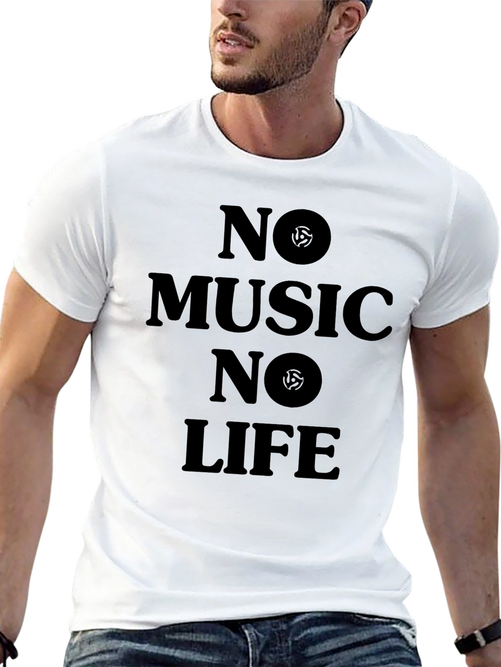 No Music No Life Graphic Tee