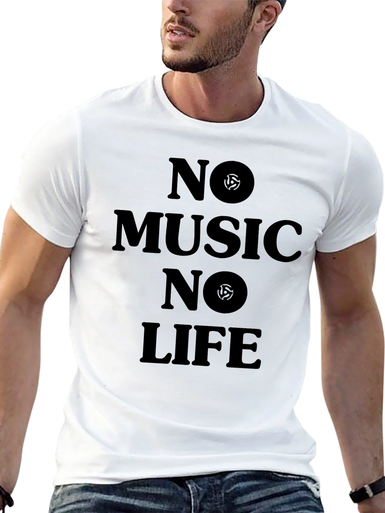 No Music No Life Graphic Tee