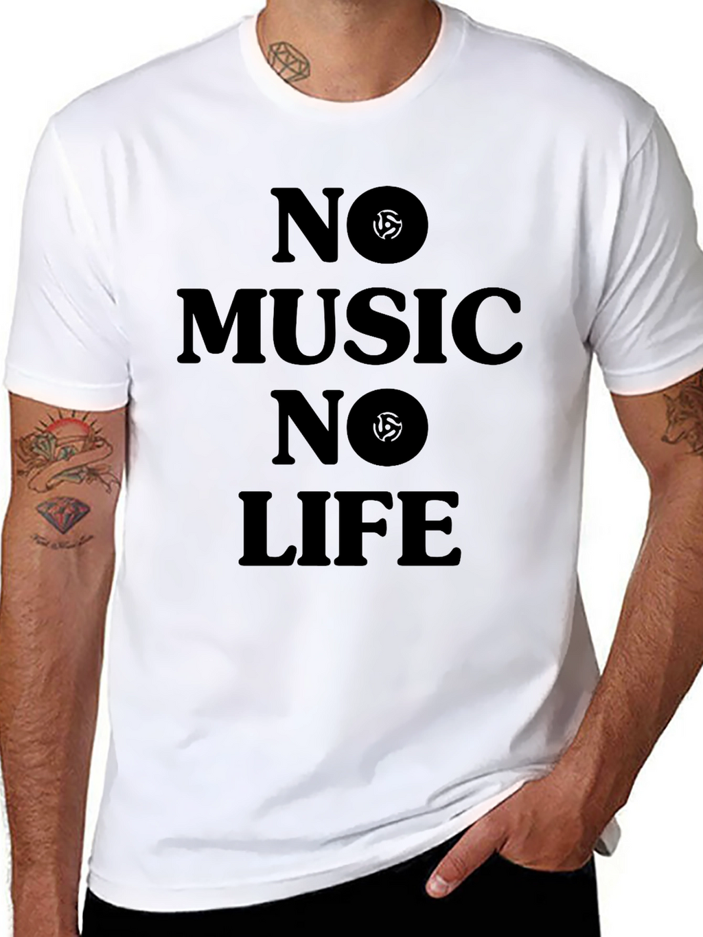 No Music No Life Graphic Tee