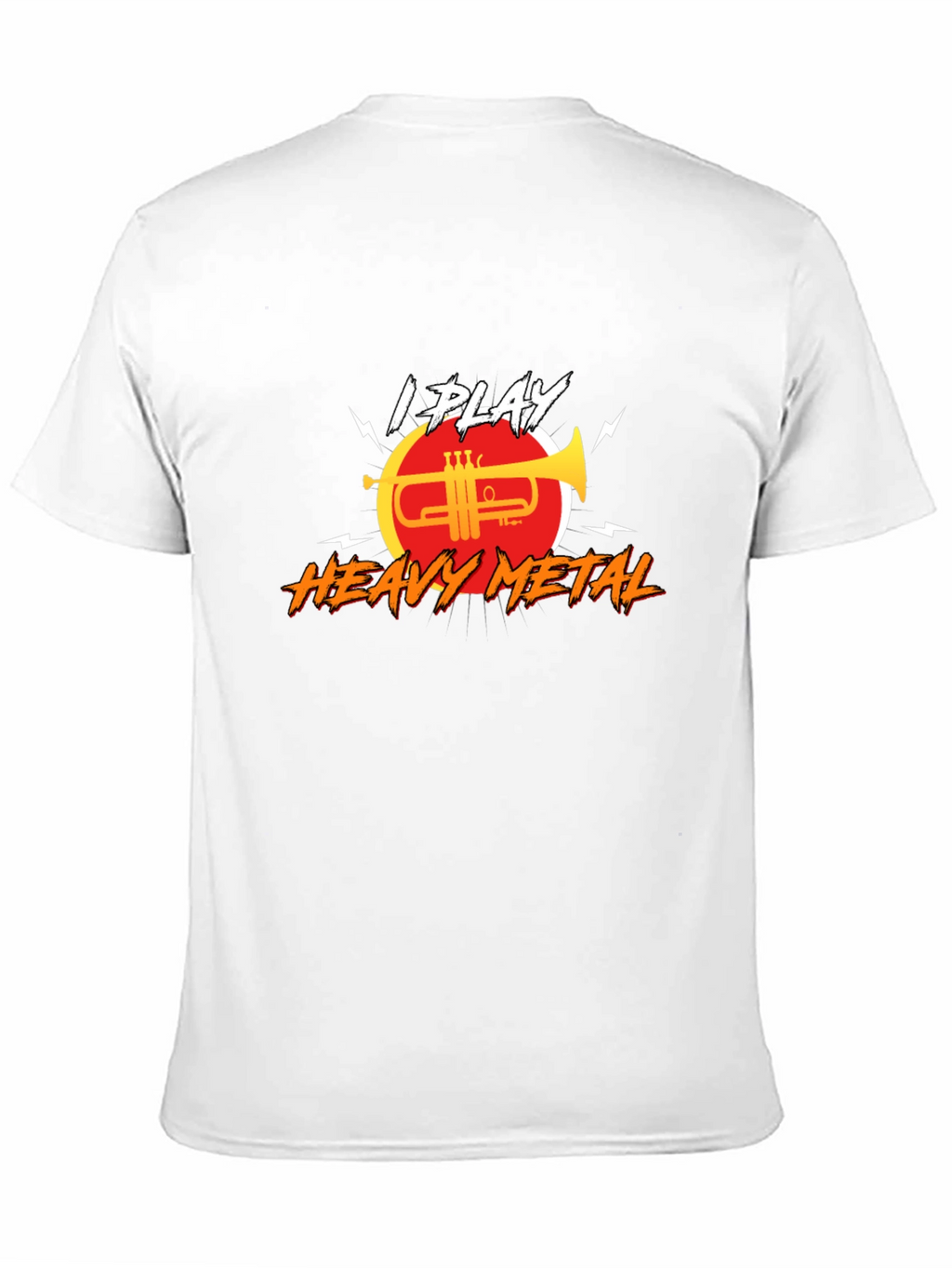 I Play Heavy Metal Trumpet T-Shirt