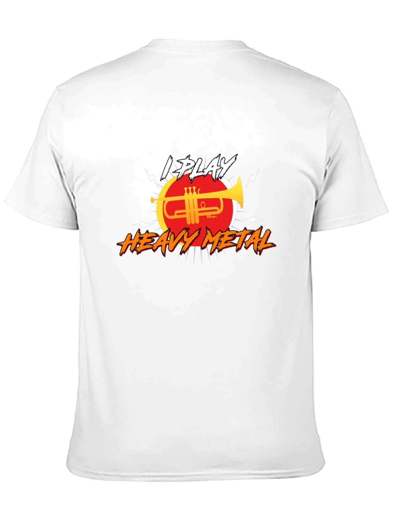 I Play Heavy Metal Trumpet T-Shirt