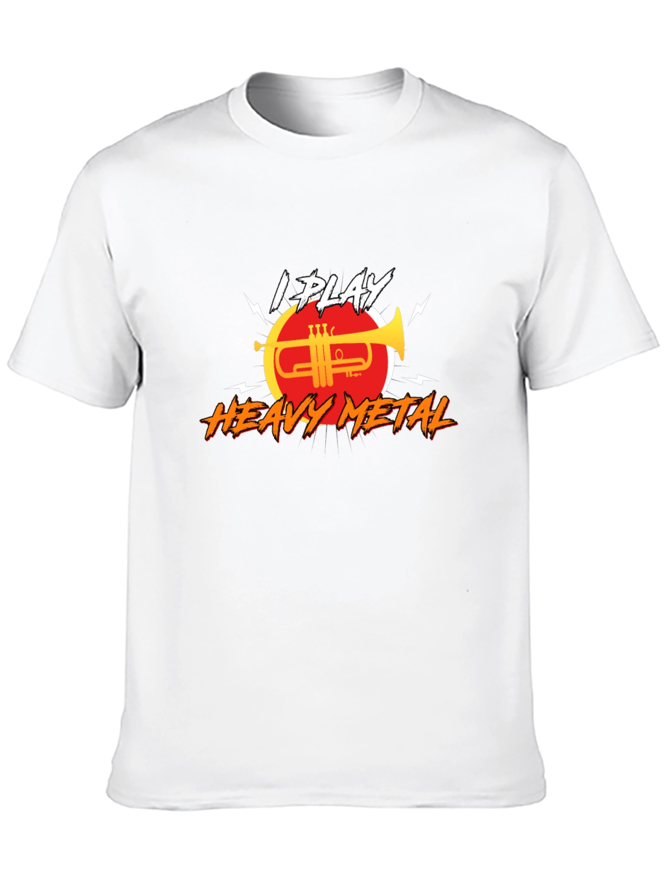 I Play Heavy Metal Trumpet T-Shirt