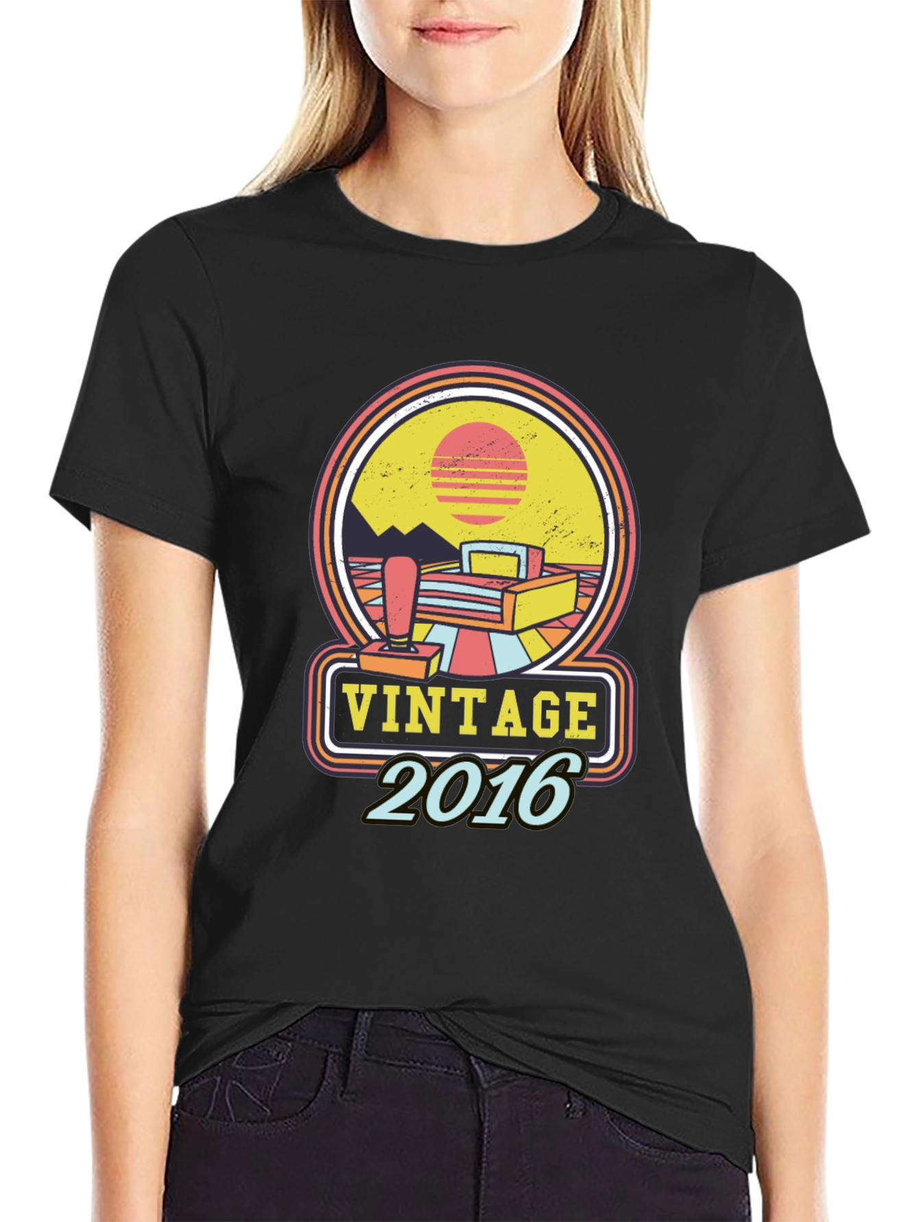 Vintage 2016 Retro Gaming T-Shirt