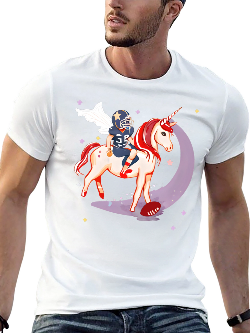 Unicorn Football T-Shirt