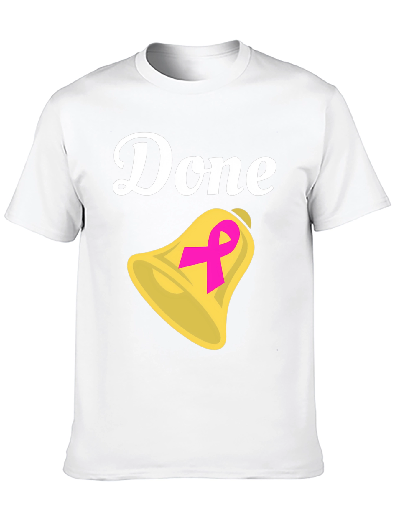 Done! Bell T-Shirt - Cancer Survivor Celebration Tee