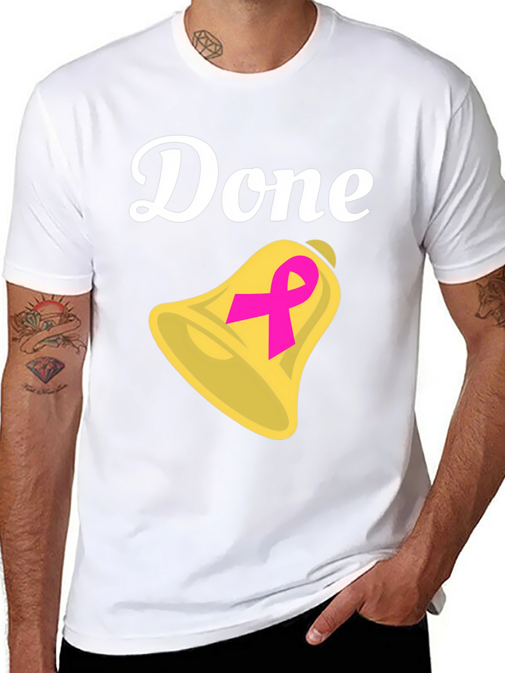 Done! Bell T-Shirt - Cancer Survivor Celebration Tee