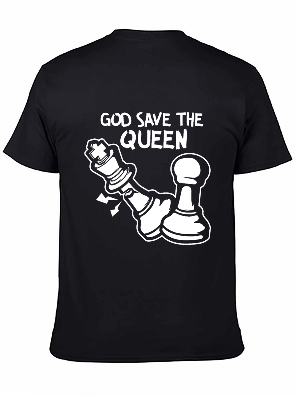God Save the Queen Chess T-Shirt