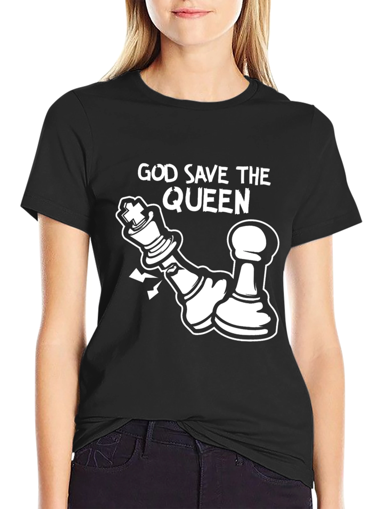 God Save the Queen Chess T-Shirt