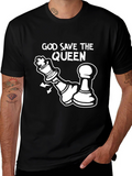 God Save the Queen Chess T-Shirt