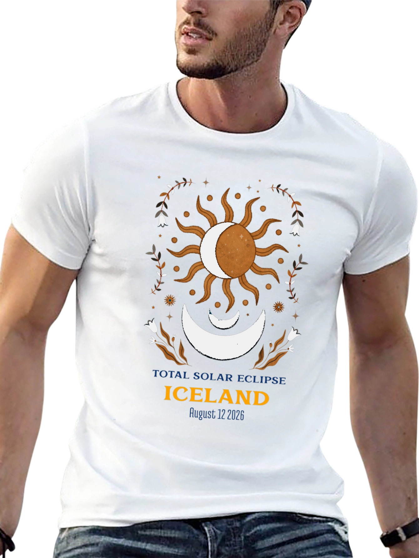 Iceland Total Solar Eclipse August 12 2026 T-Shirt