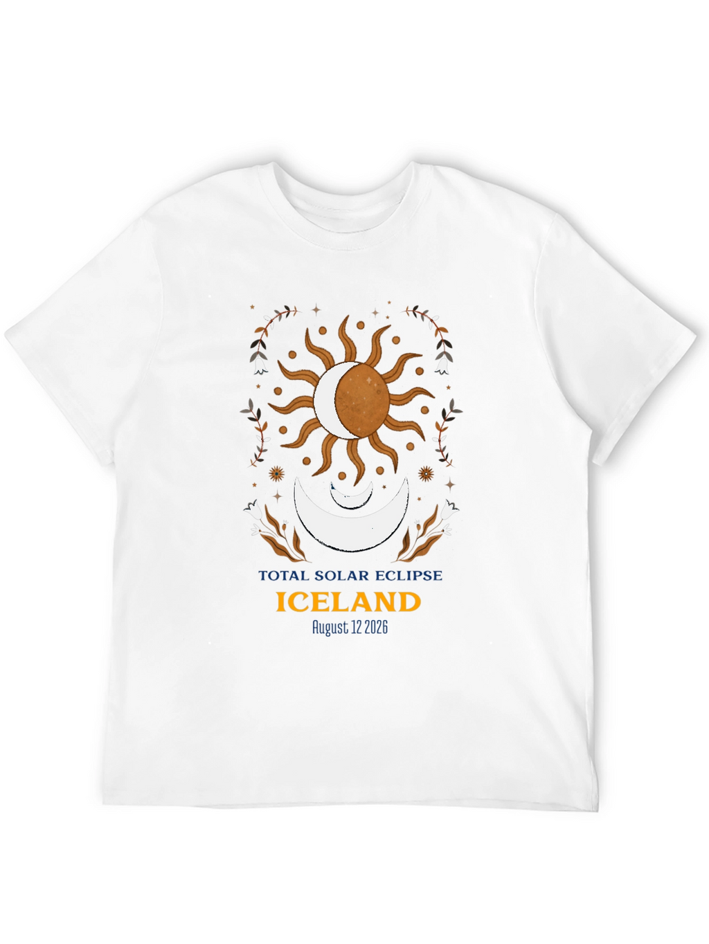 Iceland Total Solar Eclipse August 12 2026 T-Shirt
