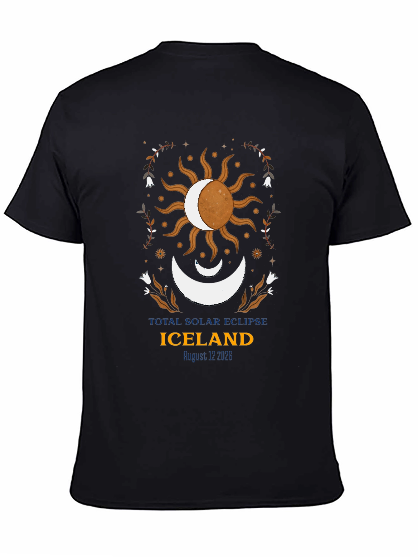 Iceland Total Solar Eclipse August 12 2026 T-Shirt
