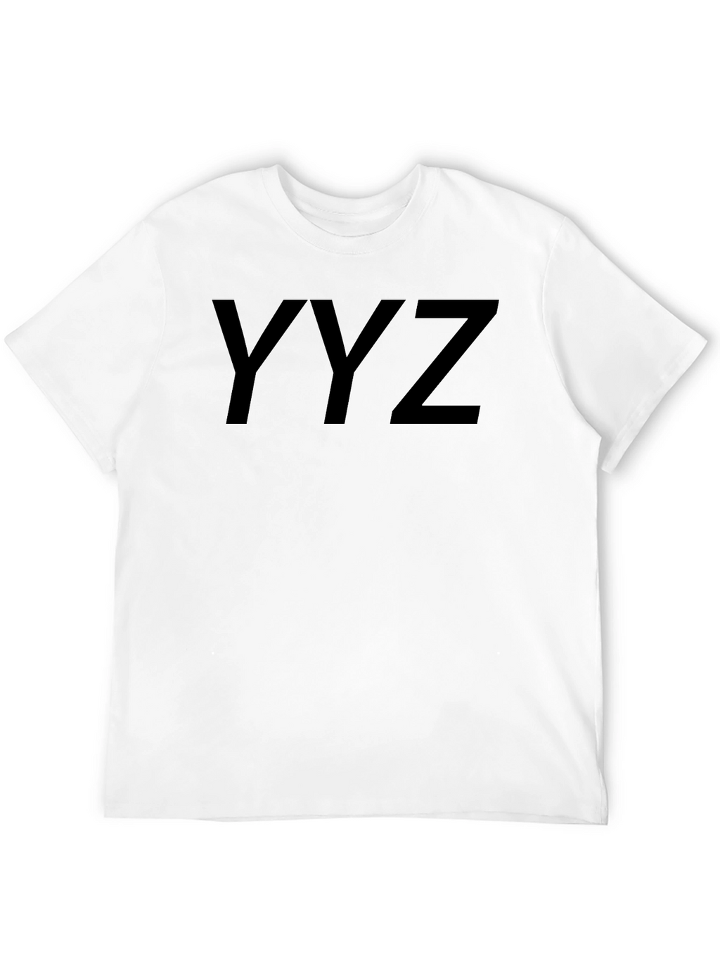 YYZ Black Graphic Tee - Stylish Cotton Blend Shirt