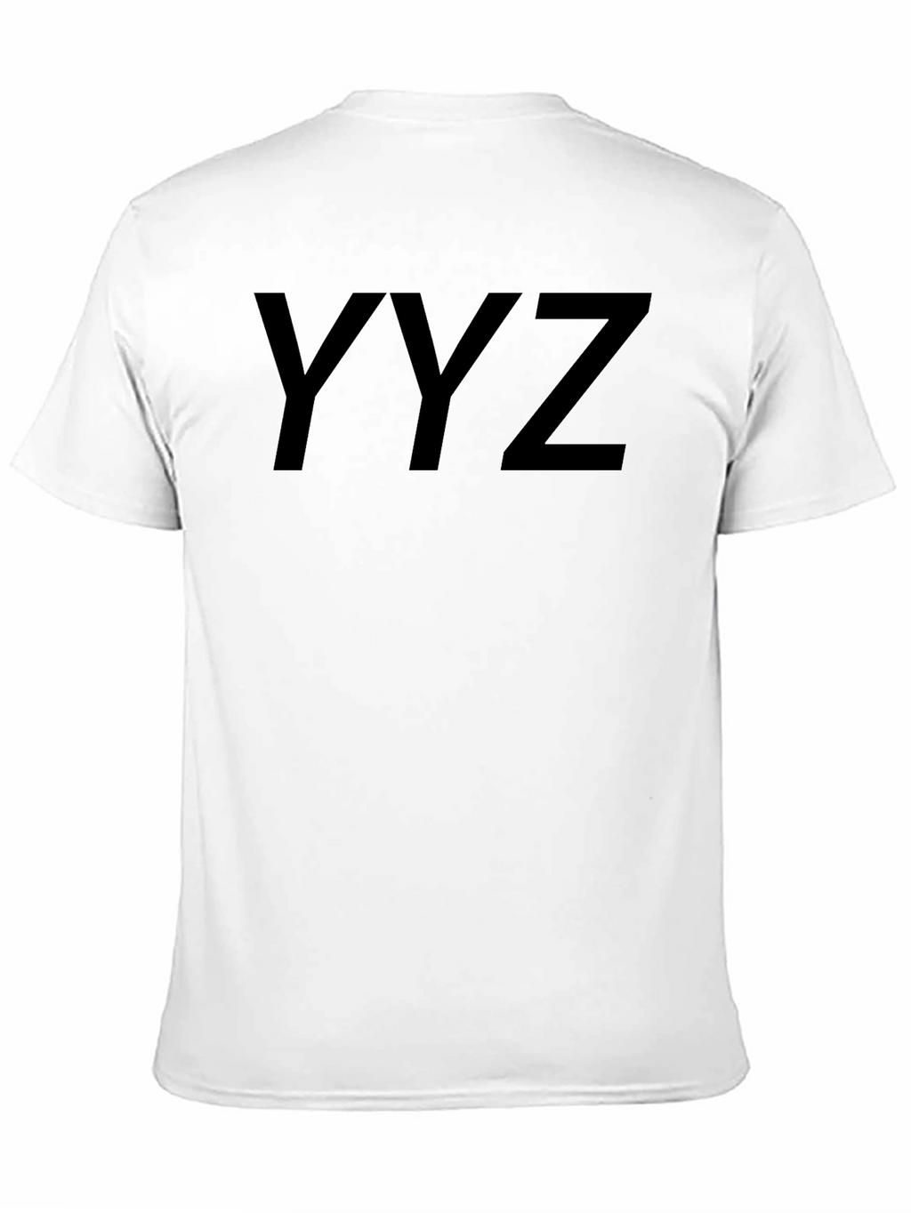 YYZ Black Graphic Tee - Stylish Cotton Blend Shirt