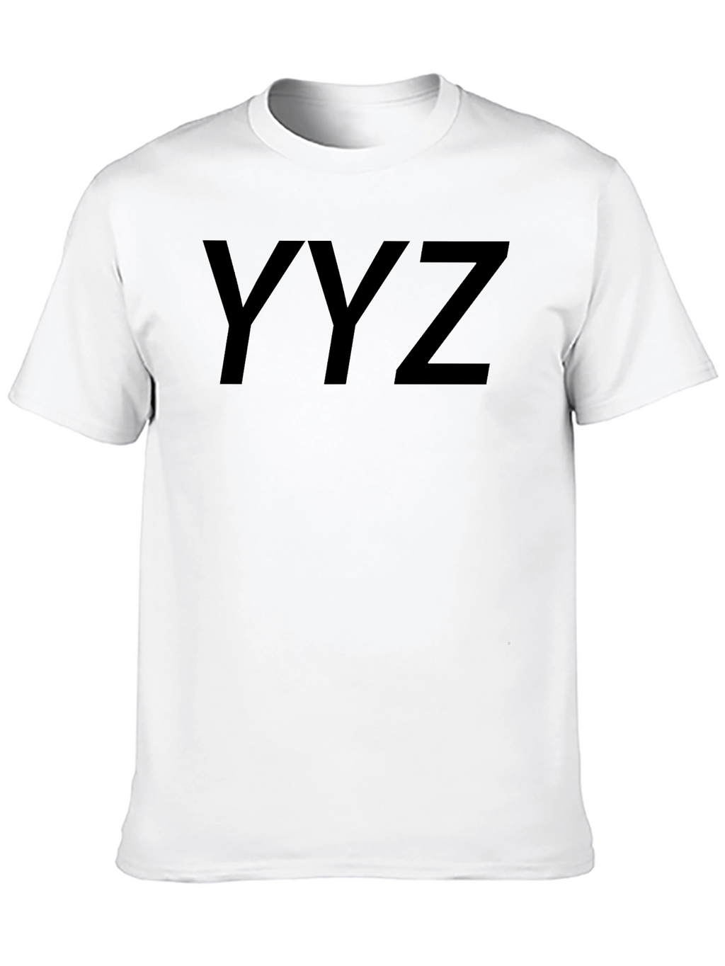 YYZ Black Graphic Tee - Stylish Cotton Blend Shirt