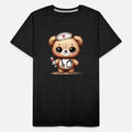 Charming cuddly toy as a nurse