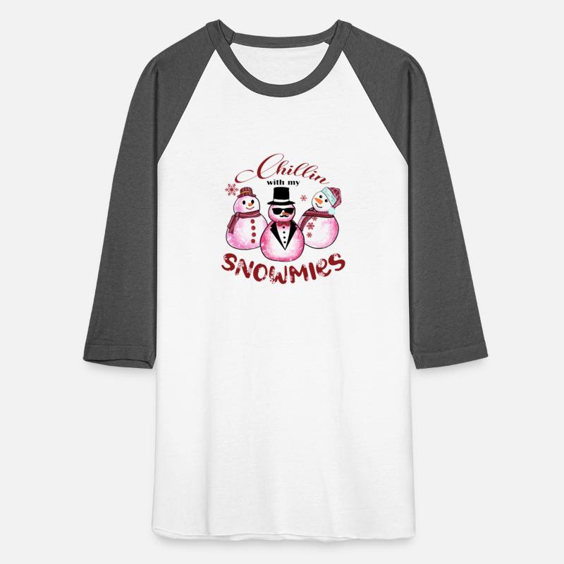 Chillin With My Snowmies | Funny Christmas T-Shirt