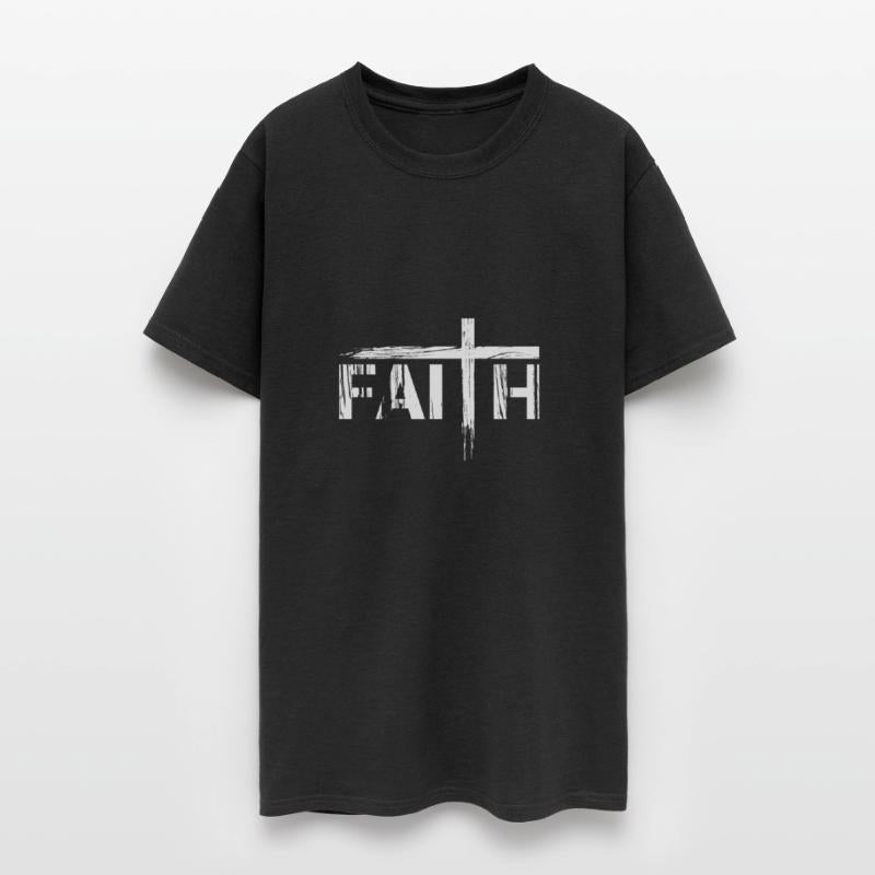 Christian Faith & Cross T-Shirt - Christian Faith