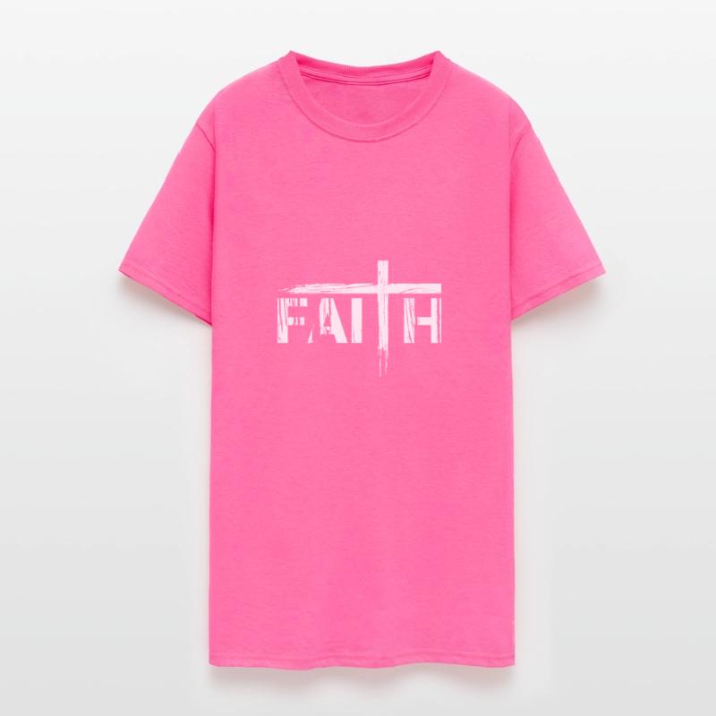 Christian Faith & Cross T-Shirt - Christian Faith