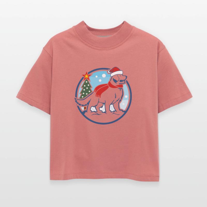 Christmas Dog Tshirt