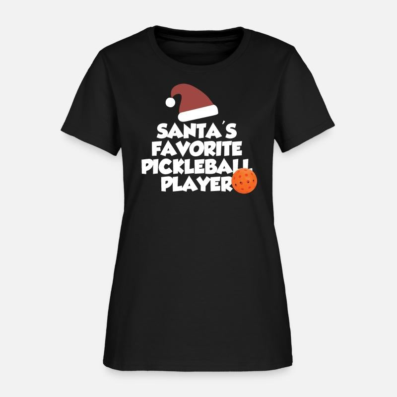 Christmas Santa's Favorite Pickle Ball player Gift