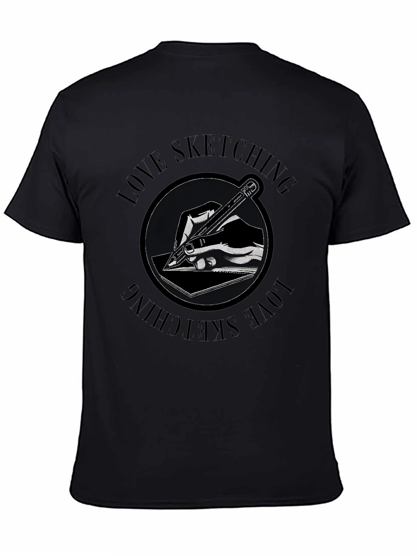 Love Sketching Graphic Tee - Artists T-Shirt