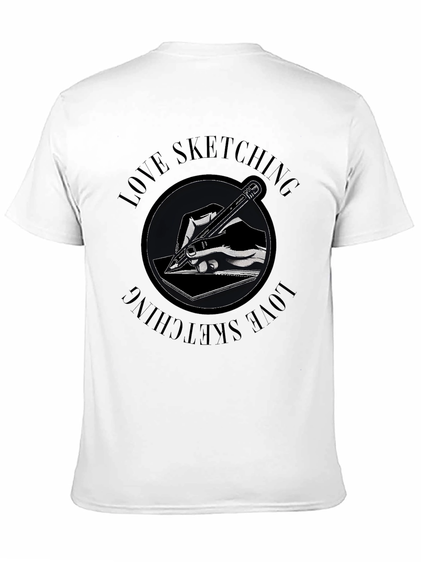 Love Sketching Graphic Tee - Artists T-Shirt