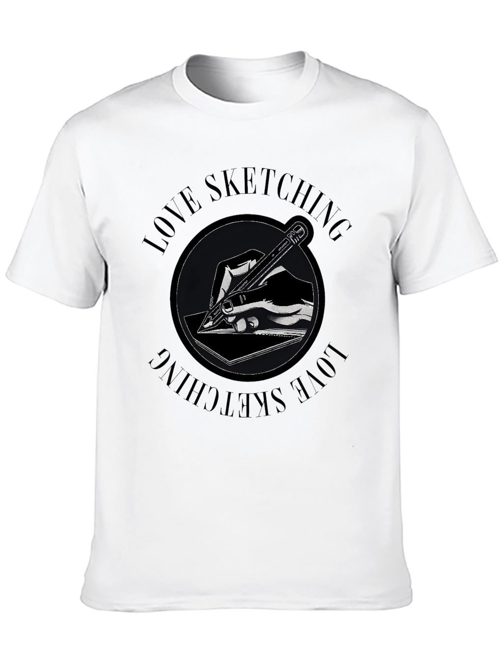 Love Sketching Graphic Tee - Artists T-Shirt