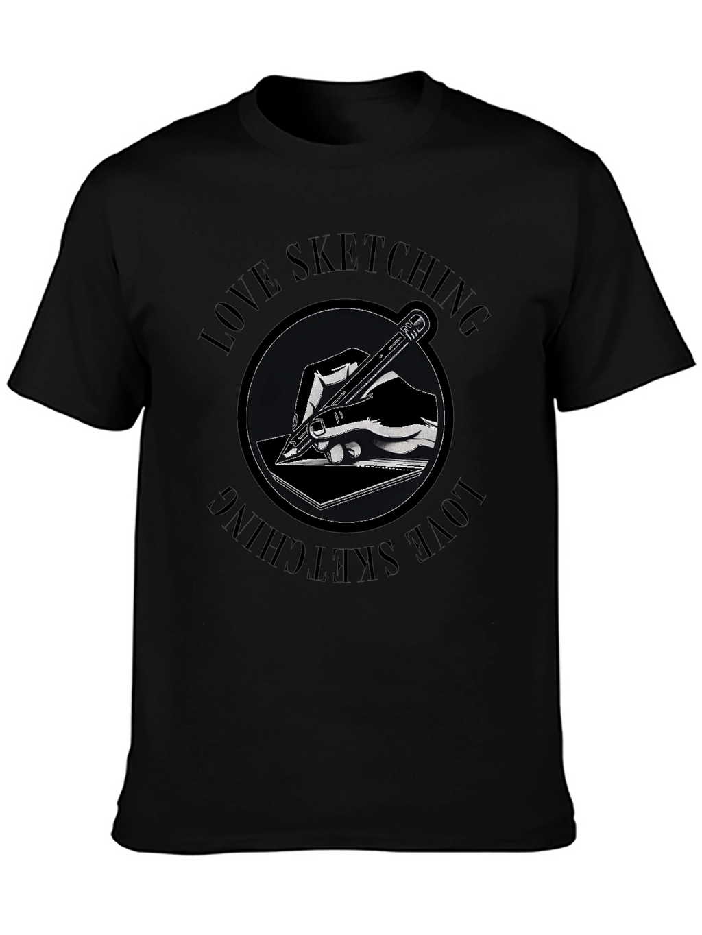 Love Sketching Graphic Tee - Artists T-Shirt