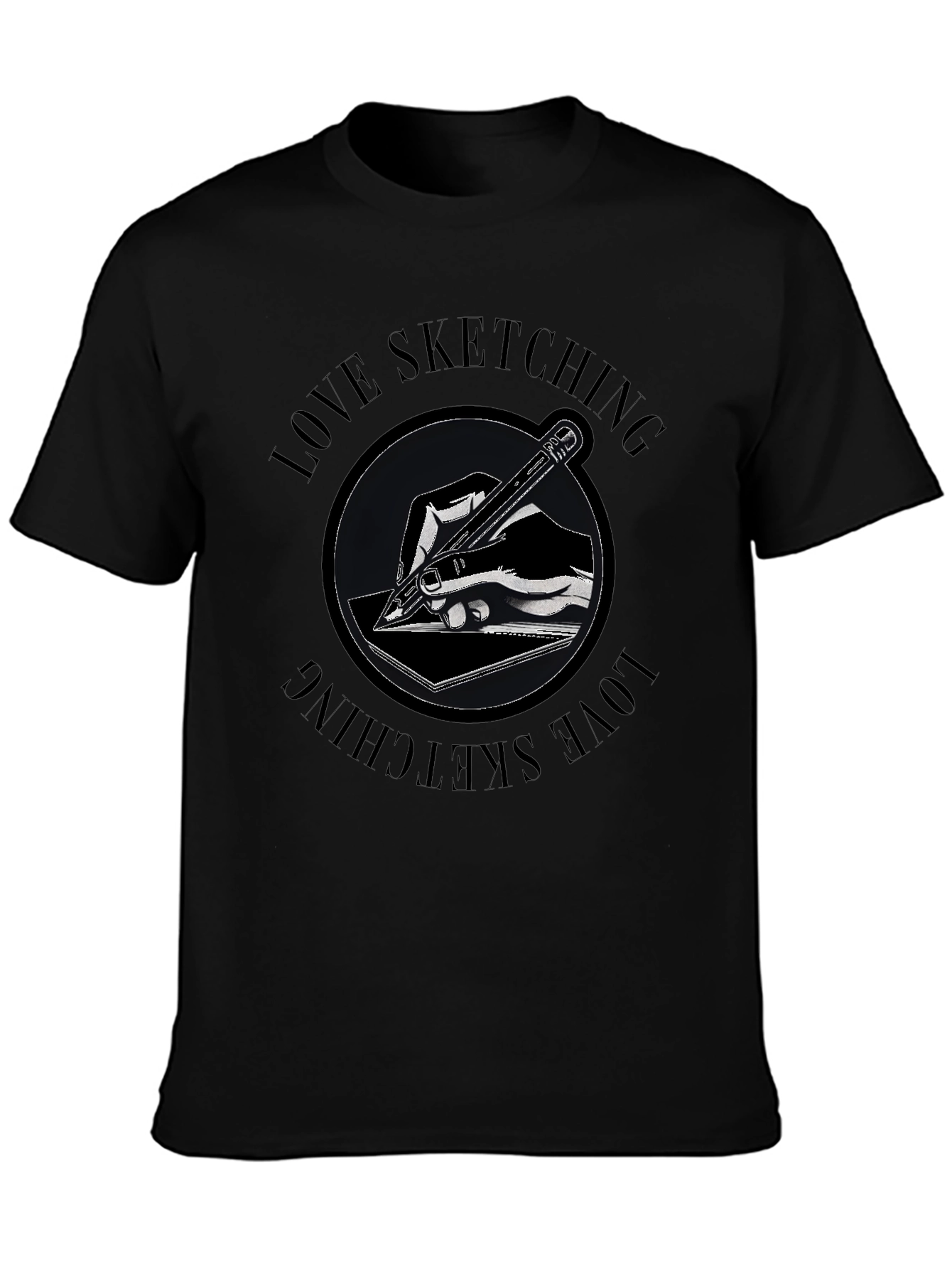 Love Sketching Graphic Tee - Artists T-Shirt