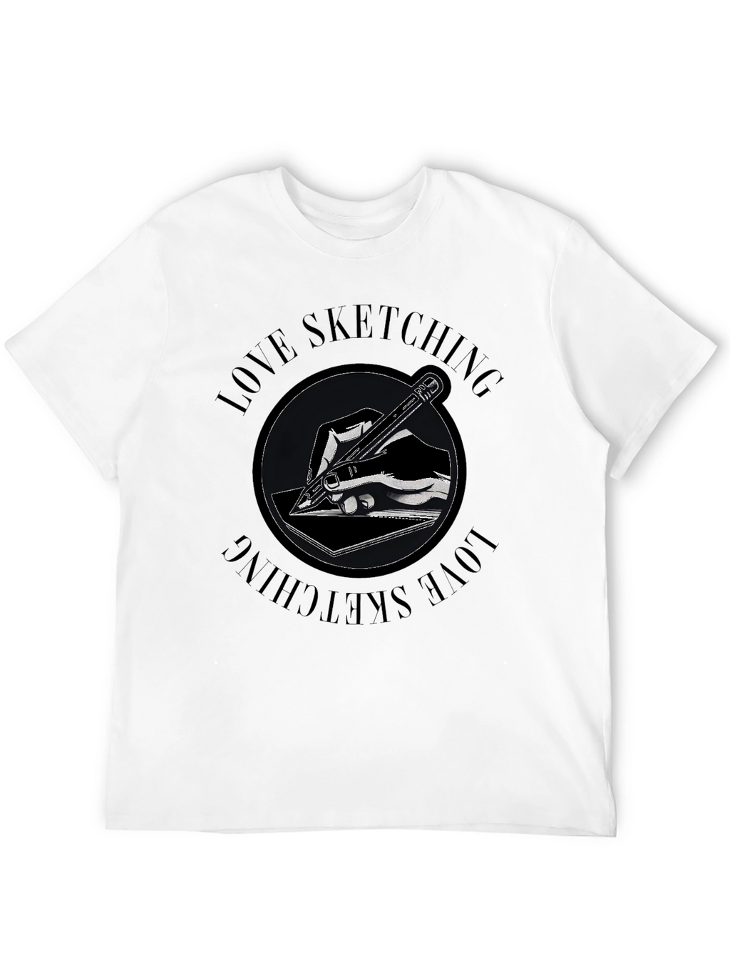 Love Sketching Graphic Tee - Artists T-Shirt